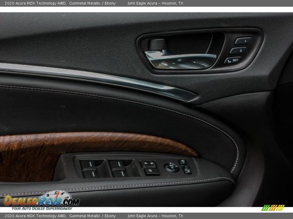 2020 Acura MDX Technology AWD Gunmetal Metallic / Ebony Photo #12