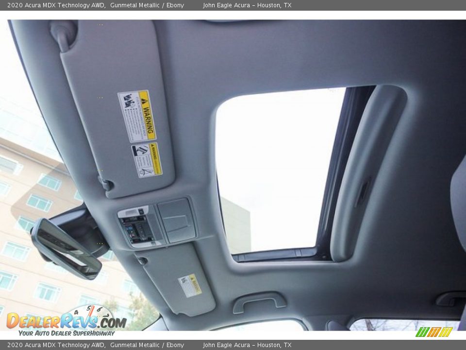 Sunroof of 2020 Acura MDX Technology AWD Photo #14