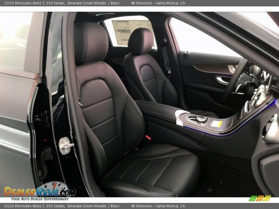 2019 Mercedes-Benz C 300 Sedan Emerald Green Metallic / Black Photo #5