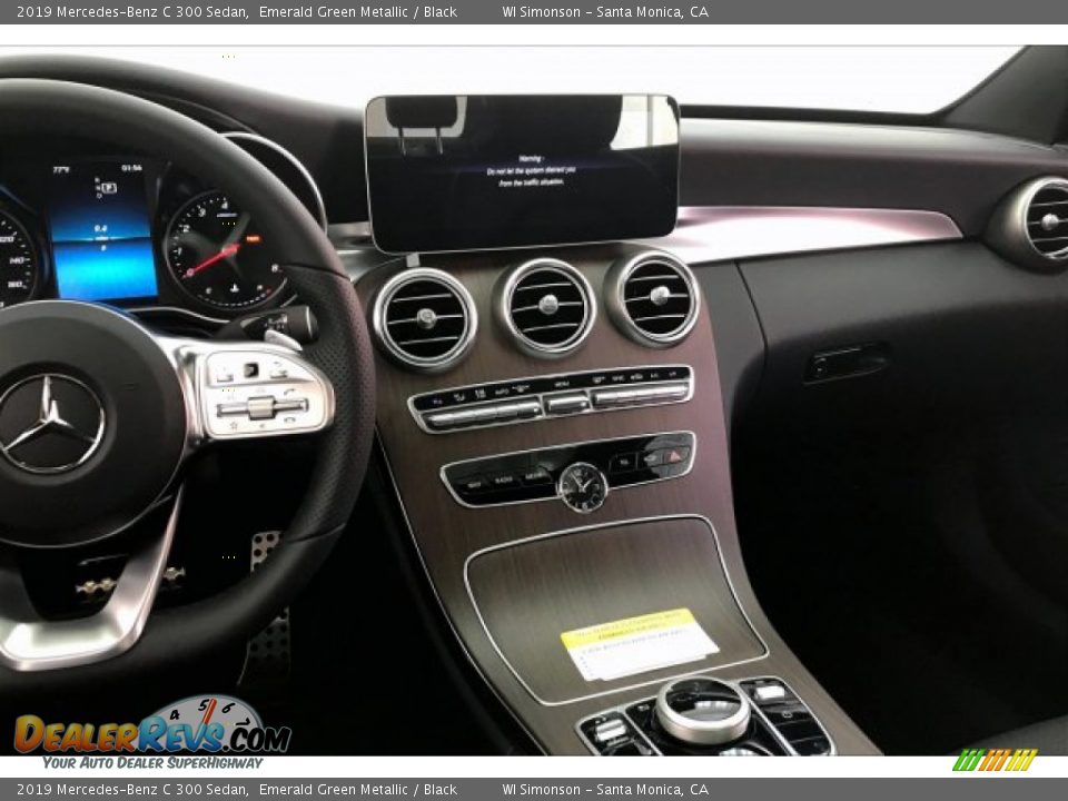 2019 Mercedes-Benz C 300 Sedan Emerald Green Metallic / Black Photo #6