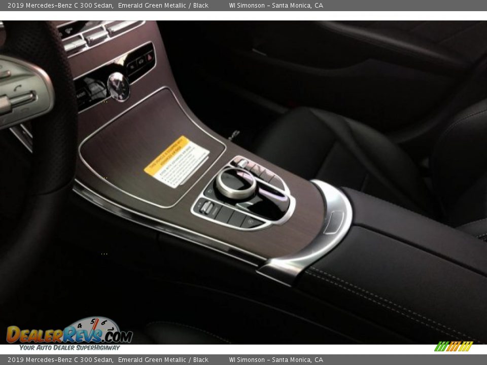 2019 Mercedes-Benz C 300 Sedan Emerald Green Metallic / Black Photo #7