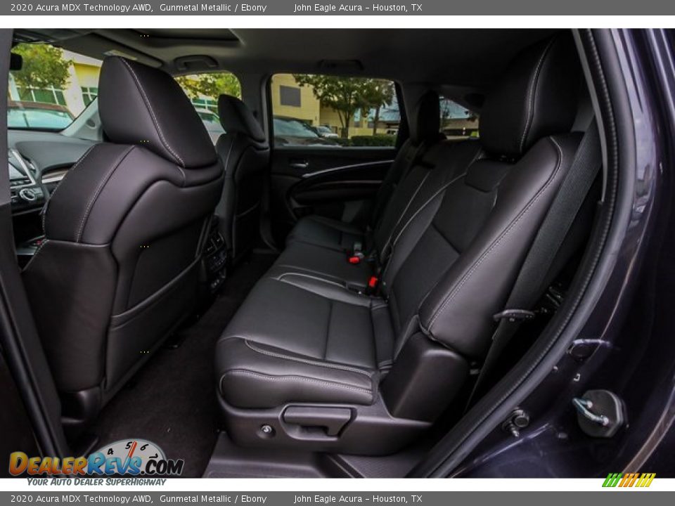 Rear Seat of 2020 Acura MDX Technology AWD Photo #18