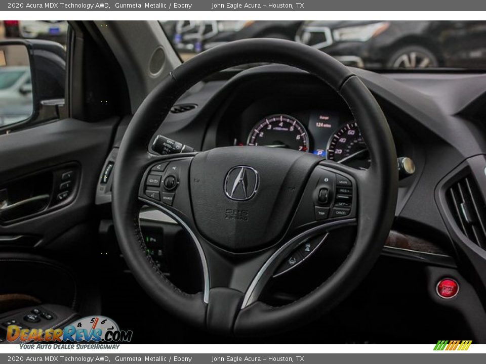 2020 Acura MDX Technology AWD Steering Wheel Photo #28