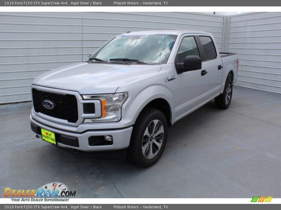 2019 Ford F150 STX SuperCrew 4x4 Ingot Silver / Black Photo #4