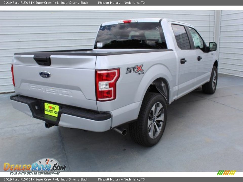 2019 Ford F150 STX SuperCrew 4x4 Ingot Silver / Black Photo #8