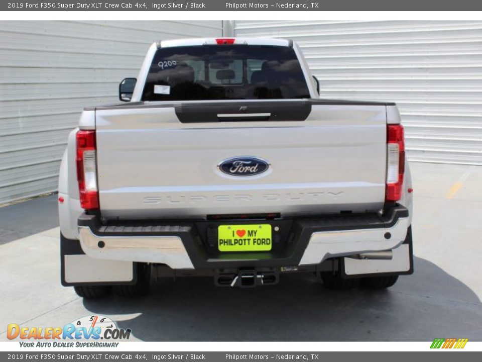 2019 Ford F350 Super Duty XLT Crew Cab 4x4 Ingot Silver / Black Photo #7