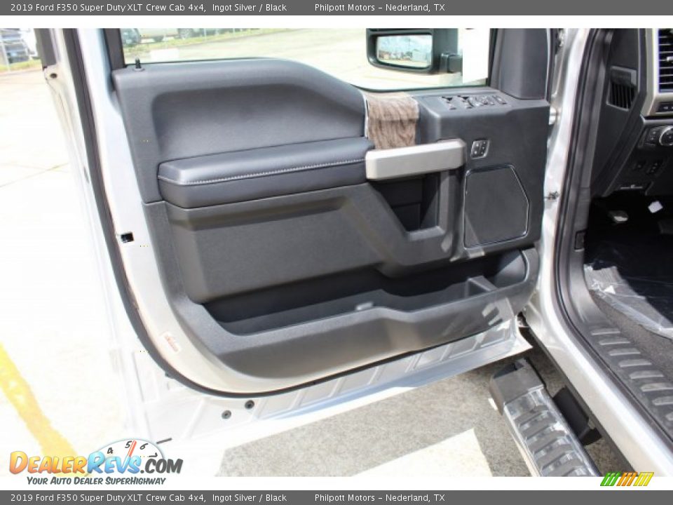 2019 Ford F350 Super Duty XLT Crew Cab 4x4 Ingot Silver / Black Photo #9