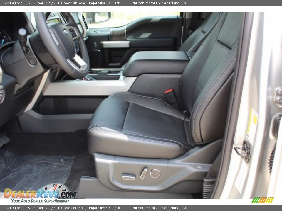 2019 Ford F350 Super Duty XLT Crew Cab 4x4 Ingot Silver / Black Photo #10