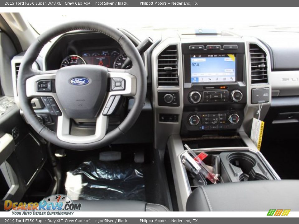 2019 Ford F350 Super Duty XLT Crew Cab 4x4 Ingot Silver / Black Photo #22