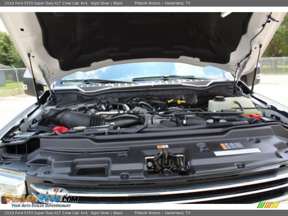 2019 Ford F350 Super Duty XLT Crew Cab 4x4 Ingot Silver / Black Photo #25