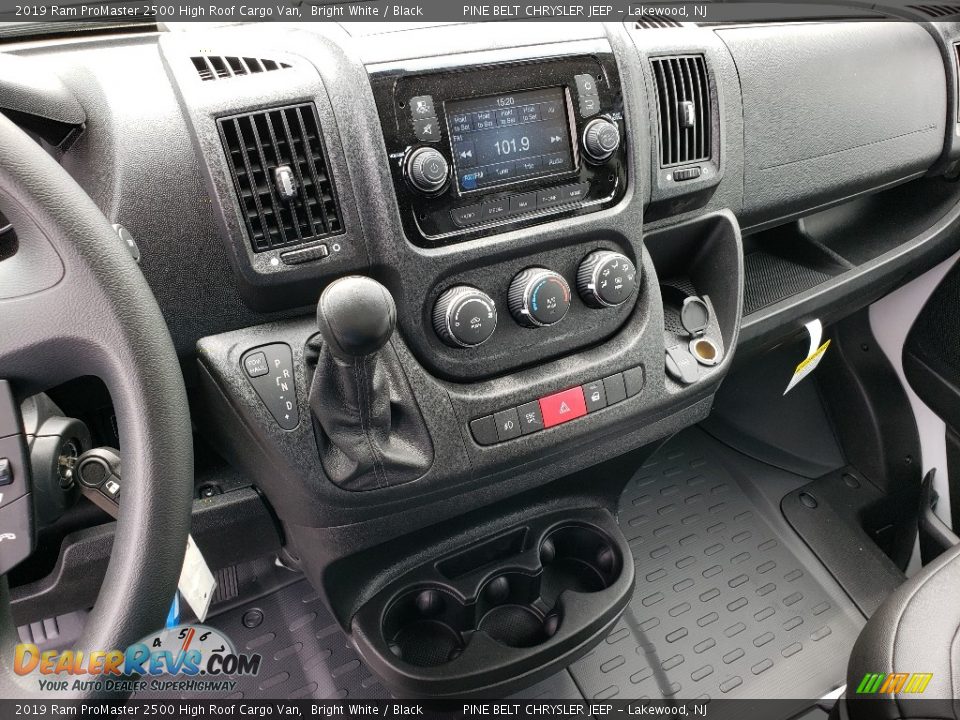 2019 Ram ProMaster 2500 High Roof Cargo Van Bright White / Black Photo #10