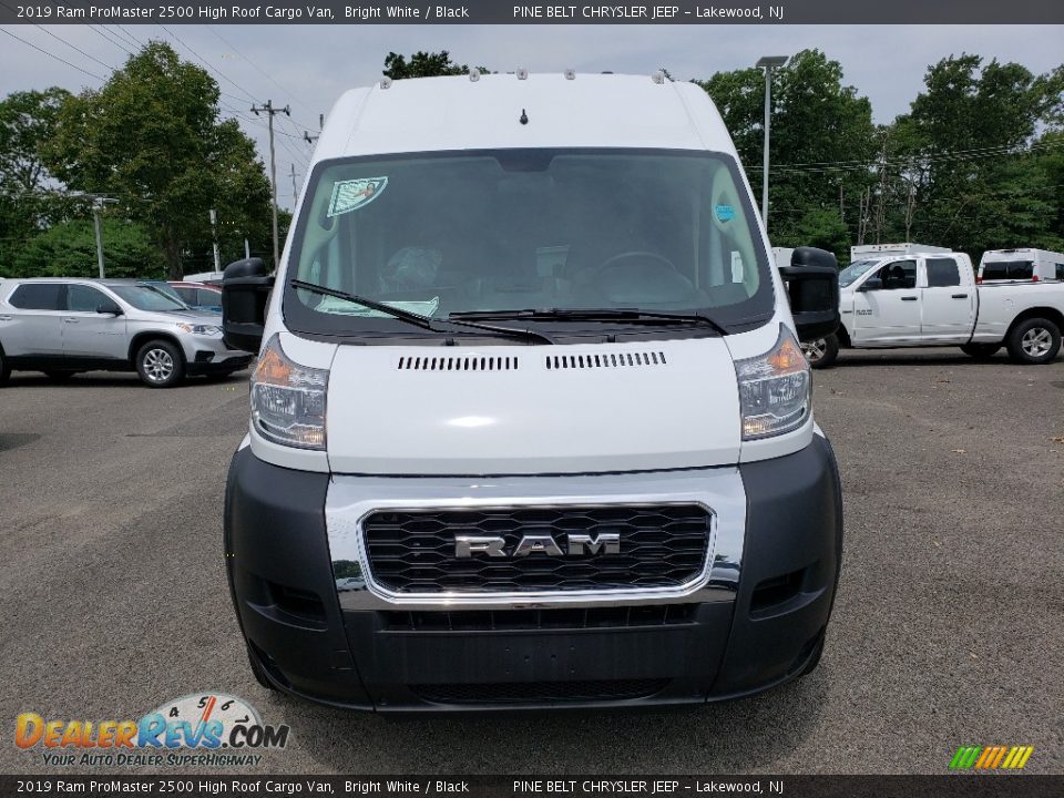 2019 Ram ProMaster 2500 High Roof Cargo Van Bright White / Black Photo #2