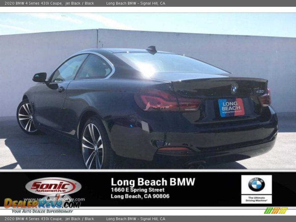 2020 BMW 4 Series 430i Coupe Jet Black / Black Photo #2