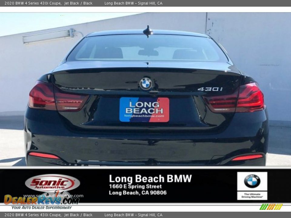 2020 BMW 4 Series 430i Coupe Jet Black / Black Photo #3