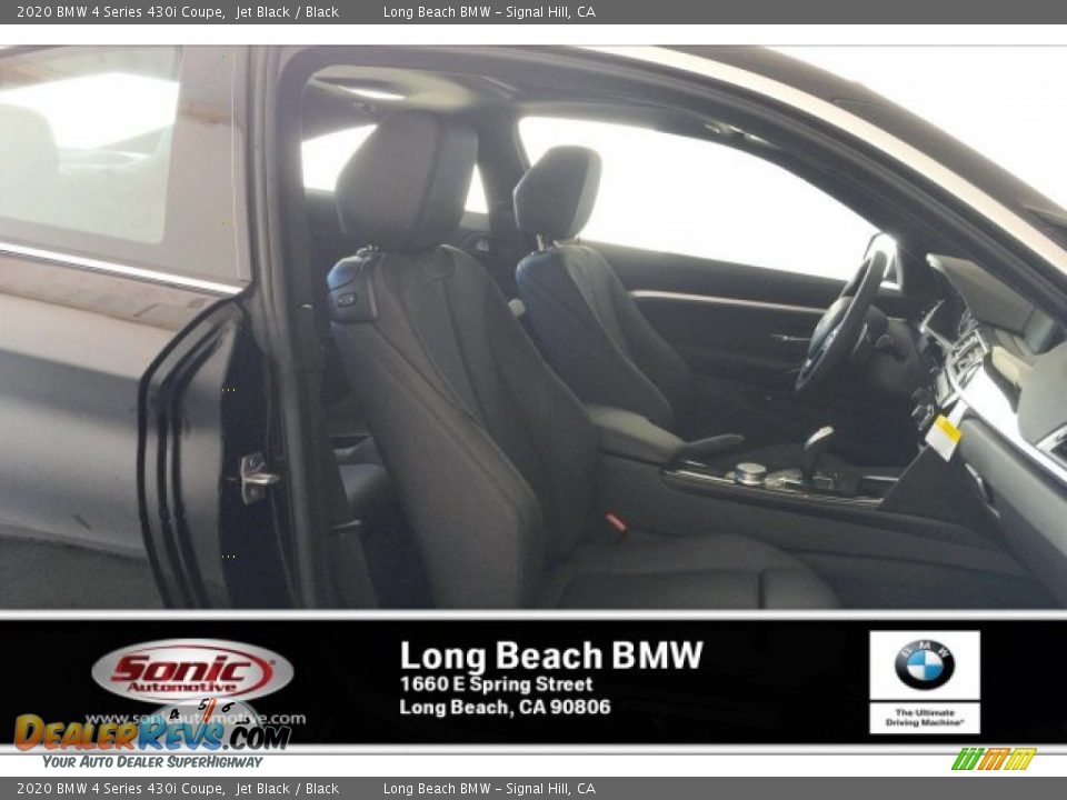 2020 BMW 4 Series 430i Coupe Jet Black / Black Photo #7