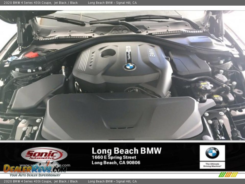 2020 BMW 4 Series 430i Coupe Jet Black / Black Photo #8