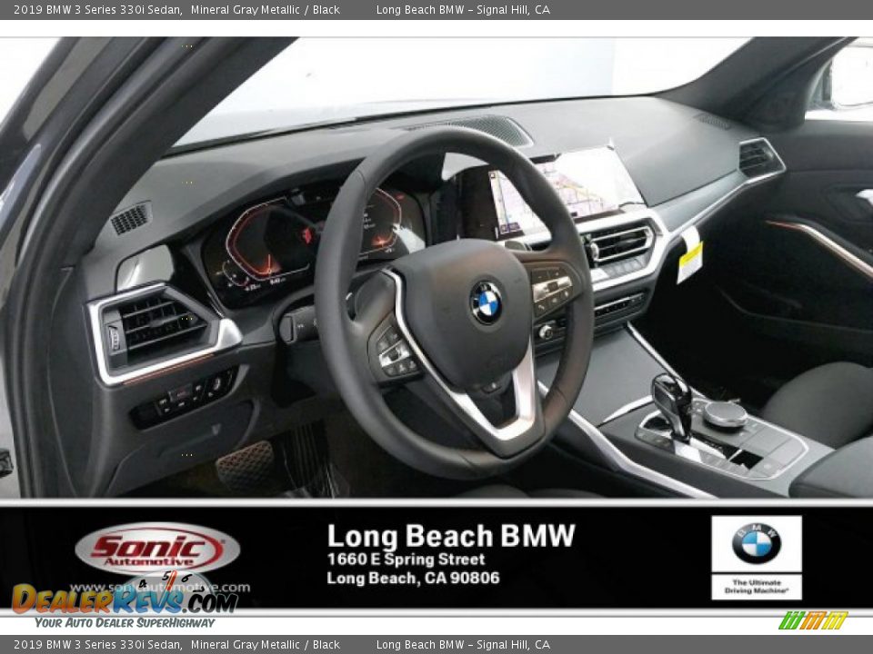 2019 BMW 3 Series 330i Sedan Mineral Gray Metallic / Black Photo #4