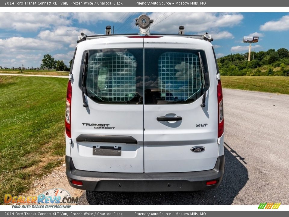 2014 Ford Transit Connect XLT Van Frozen White / Charcoal Black Photo #5