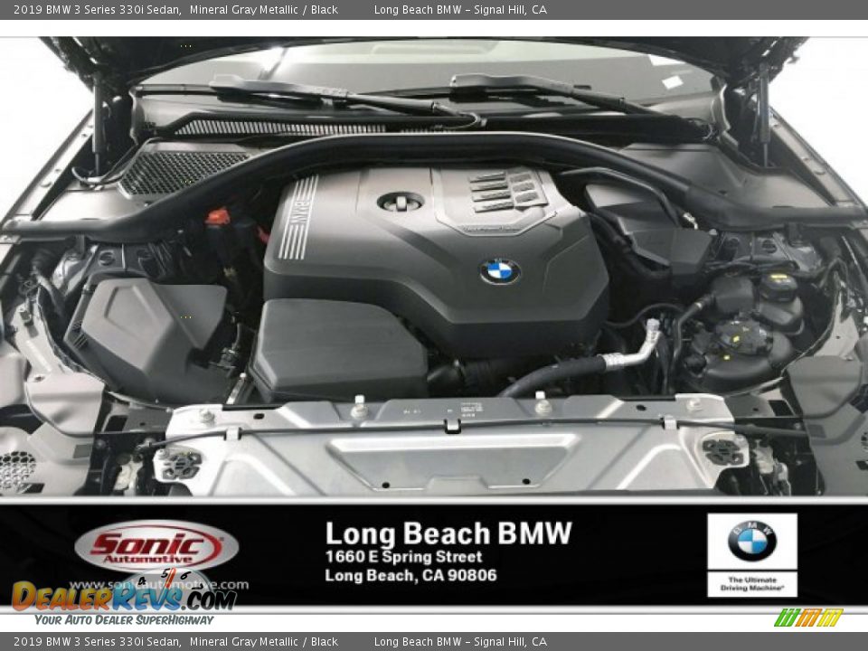 2019 BMW 3 Series 330i Sedan Mineral Gray Metallic / Black Photo #8