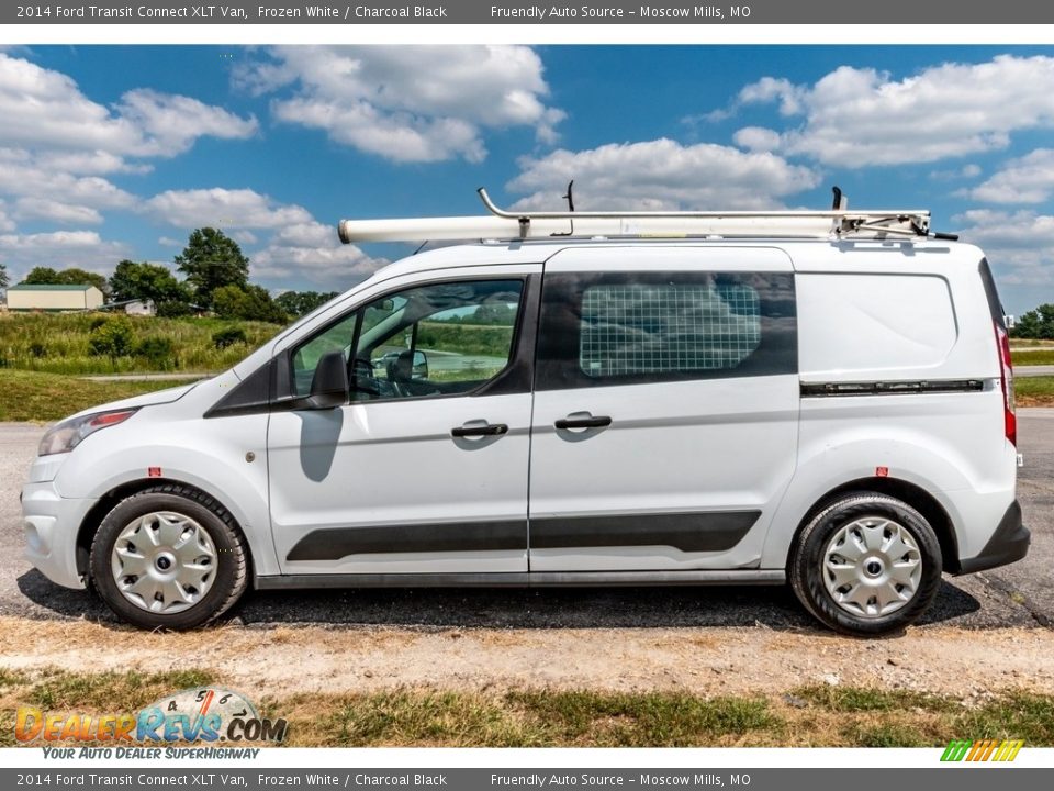 2014 Ford Transit Connect XLT Van Frozen White / Charcoal Black Photo #7