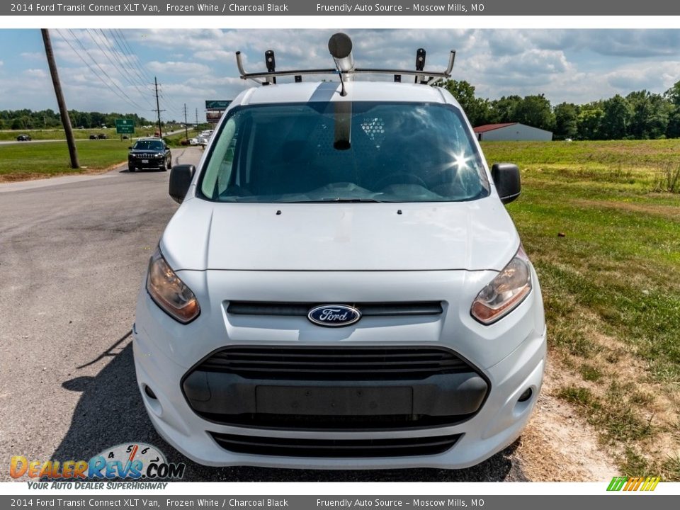 2014 Ford Transit Connect XLT Van Frozen White / Charcoal Black Photo #9