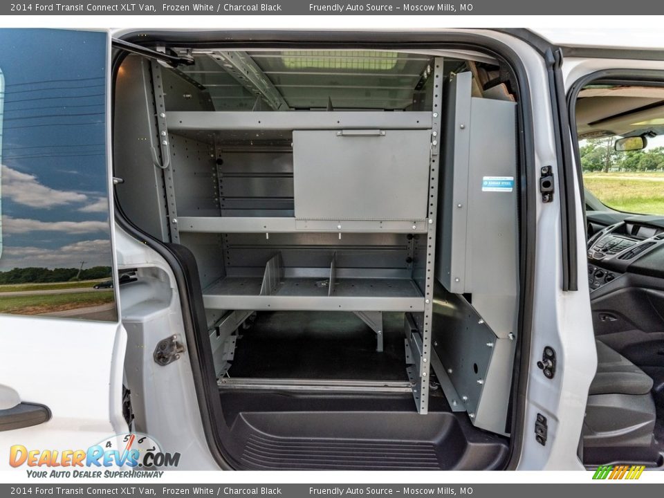 2014 Ford Transit Connect XLT Van Frozen White / Charcoal Black Photo #23