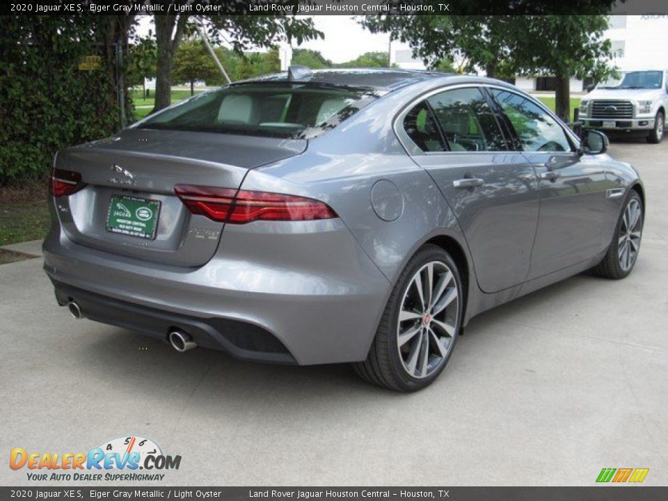 2020 Jaguar XE S Eiger Gray Metallic / Light Oyster Photo #7
