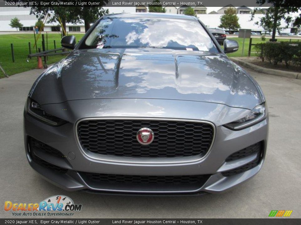 2020 Jaguar XE S Eiger Gray Metallic / Light Oyster Photo #9