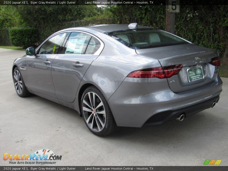 2020 Jaguar XE S Eiger Gray Metallic / Light Oyster Photo #12