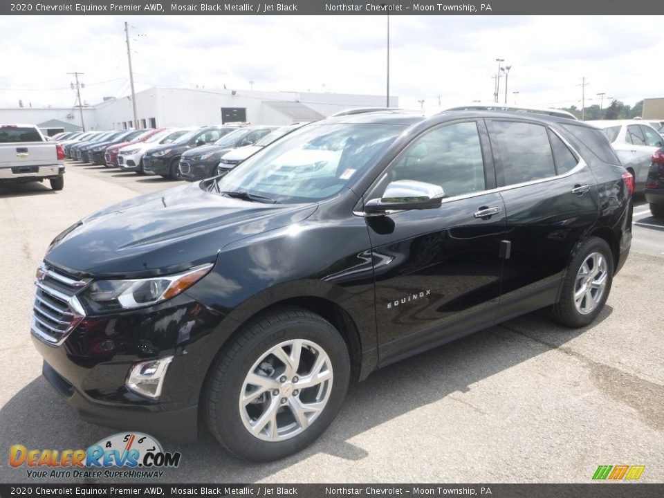 2020 Chevrolet Equinox Premier AWD Mosaic Black Metallic / Jet Black Photo #1