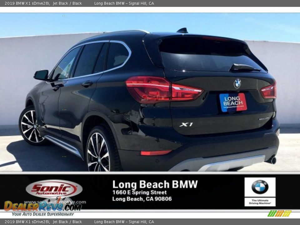2019 BMW X1 sDrive28i Jet Black / Black Photo #2