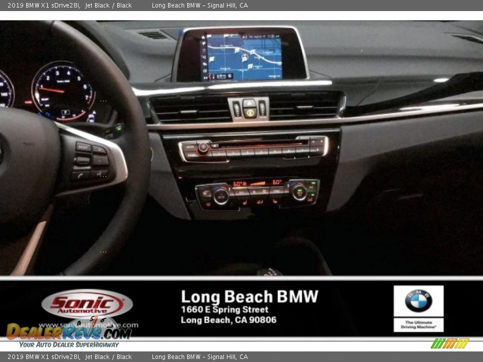 2019 BMW X1 sDrive28i Jet Black / Black Photo #5