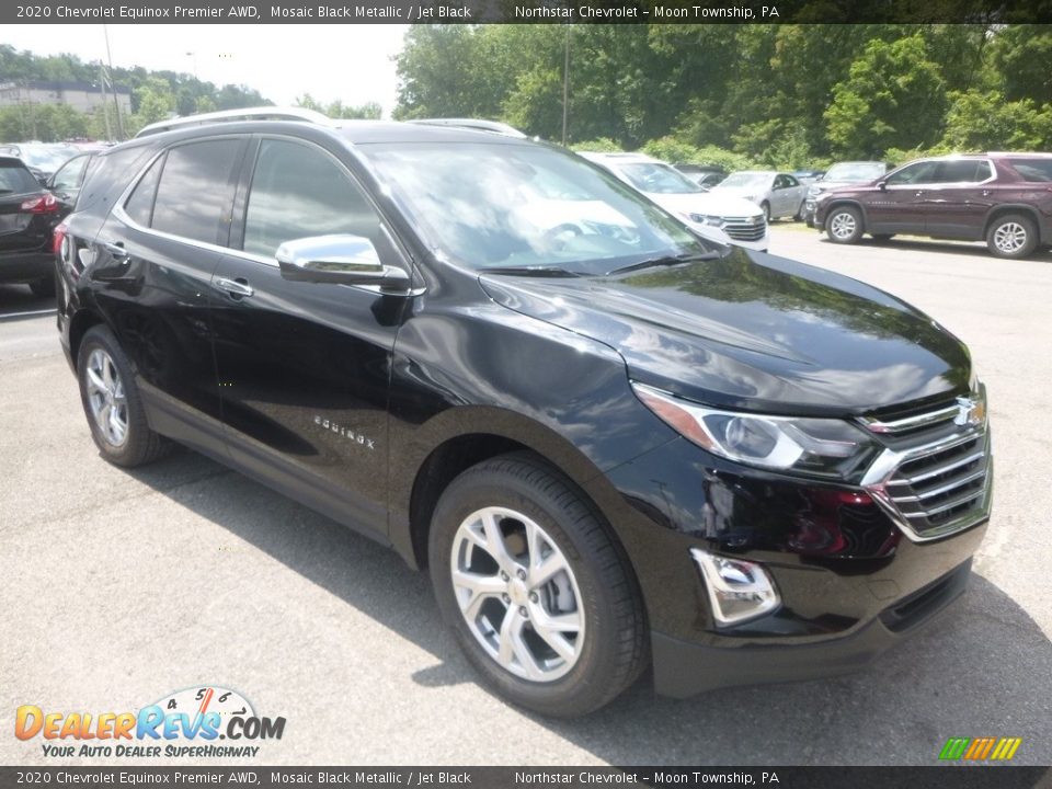2020 Chevrolet Equinox Premier AWD Mosaic Black Metallic / Jet Black Photo #7