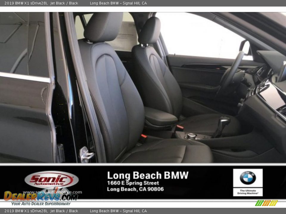 2019 BMW X1 sDrive28i Jet Black / Black Photo #7