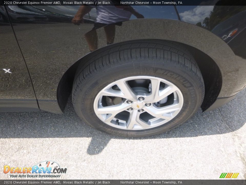 2020 Chevrolet Equinox Premier AWD Mosaic Black Metallic / Jet Black Photo #9