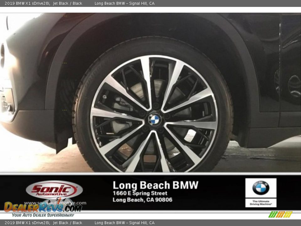 2019 BMW X1 sDrive28i Jet Black / Black Photo #9