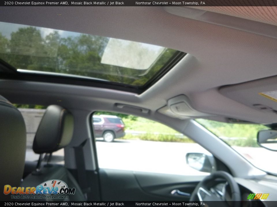 2020 Chevrolet Equinox Premier AWD Mosaic Black Metallic / Jet Black Photo #12