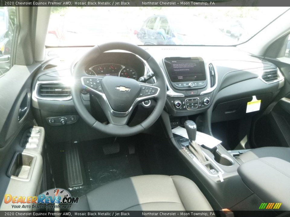 2020 Chevrolet Equinox Premier AWD Mosaic Black Metallic / Jet Black Photo #14