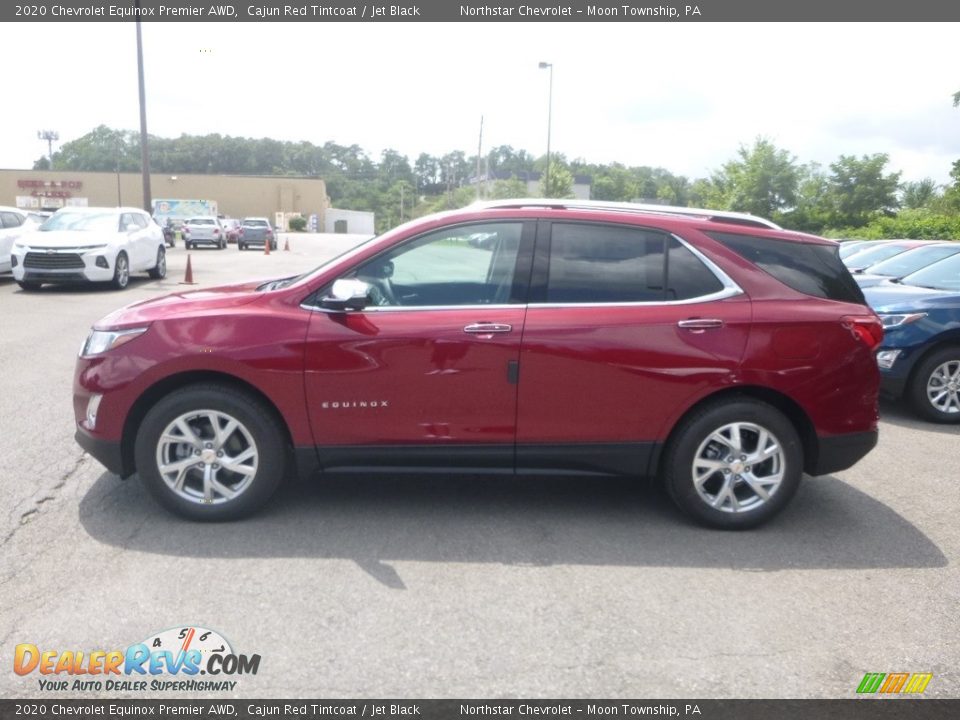 2020 Chevrolet Equinox Premier AWD Cajun Red Tintcoat / Jet Black Photo #2