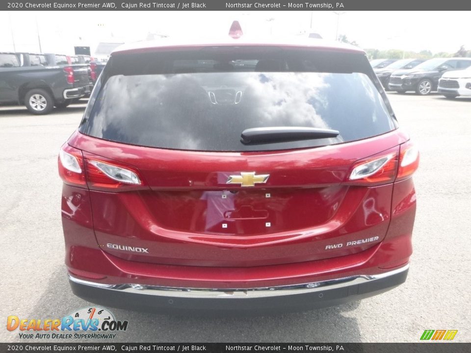 2020 Chevrolet Equinox Premier AWD Cajun Red Tintcoat / Jet Black Photo #4