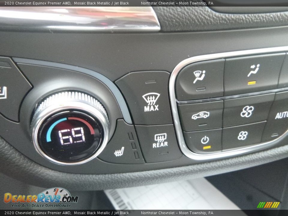 2020 Chevrolet Equinox Premier AWD Mosaic Black Metallic / Jet Black Photo #20