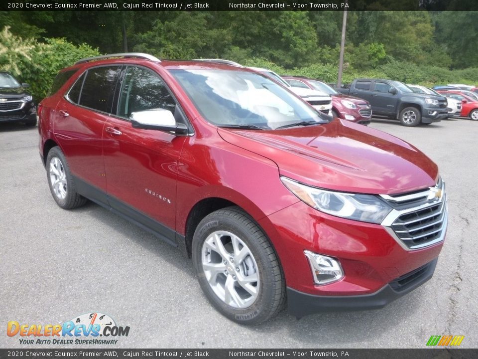 2020 Chevrolet Equinox Premier AWD Cajun Red Tintcoat / Jet Black Photo #6