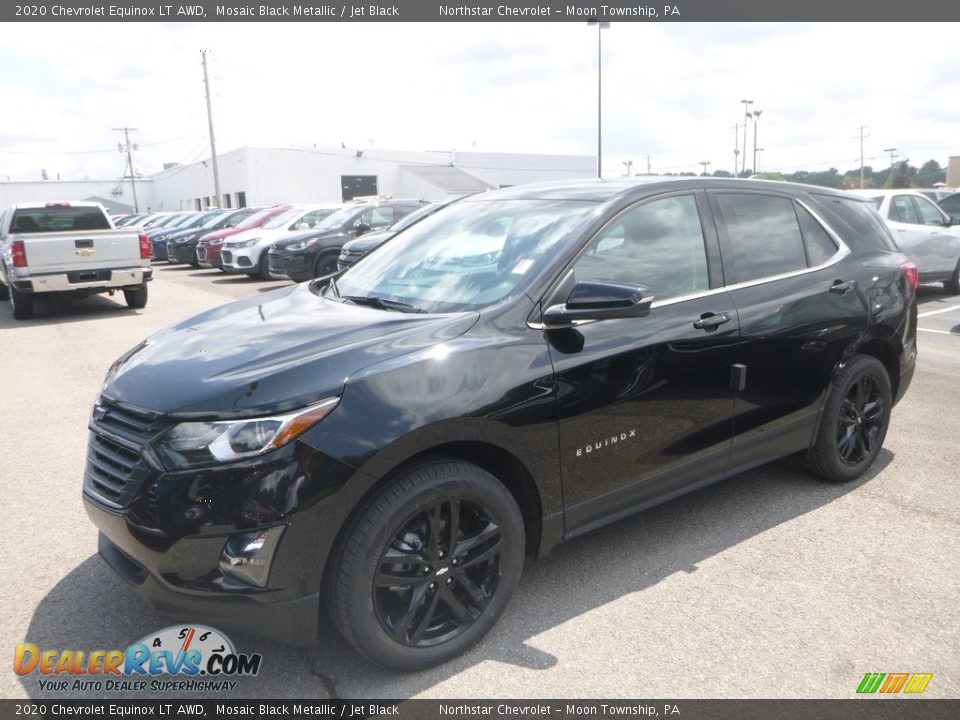 2020 Chevrolet Equinox LT AWD Mosaic Black Metallic / Jet Black Photo #1