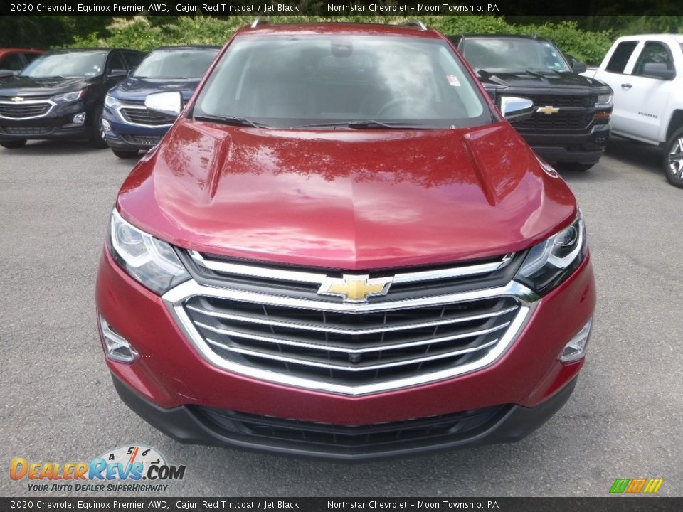 2020 Chevrolet Equinox Premier AWD Cajun Red Tintcoat / Jet Black Photo #7