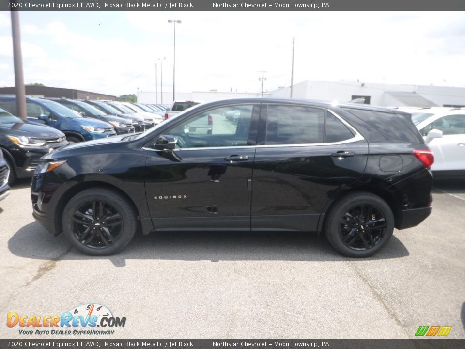 2020 Chevrolet Equinox LT AWD Mosaic Black Metallic / Jet Black Photo #2