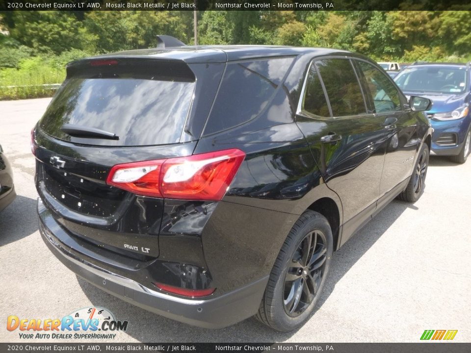 2020 Chevrolet Equinox LT AWD Mosaic Black Metallic / Jet Black Photo #5
