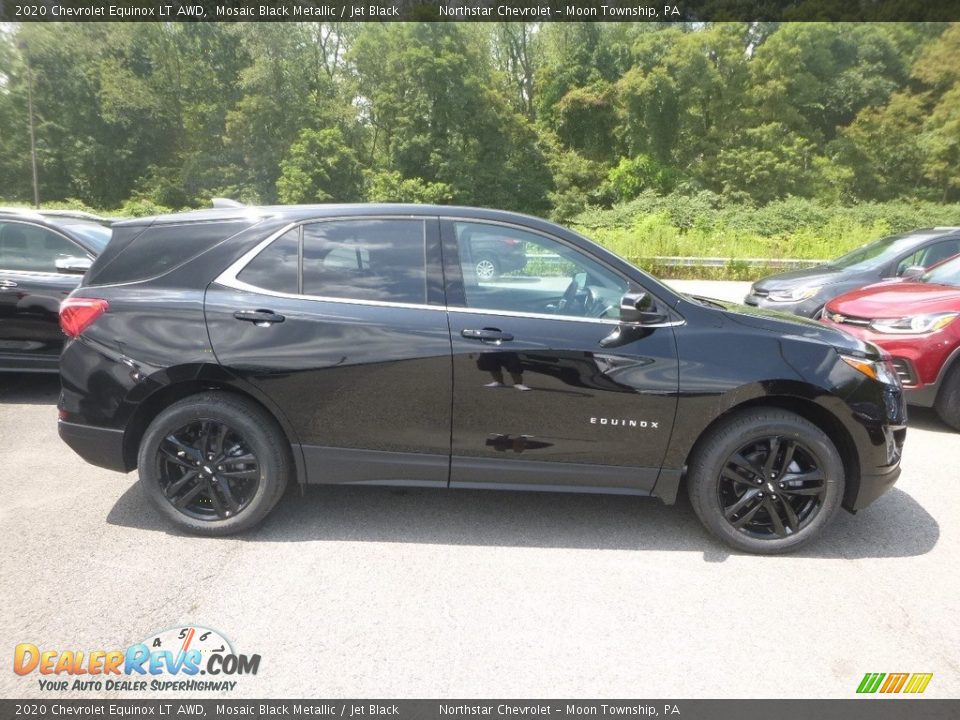 2020 Chevrolet Equinox LT AWD Mosaic Black Metallic / Jet Black Photo #6