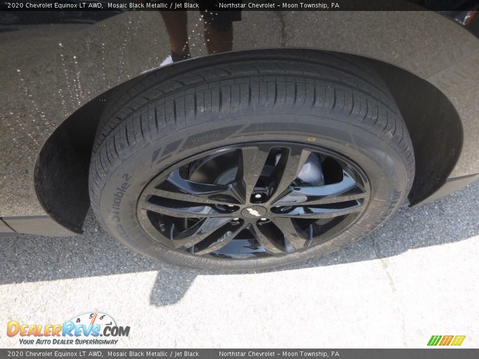 2020 Chevrolet Equinox LT AWD Mosaic Black Metallic / Jet Black Photo #8