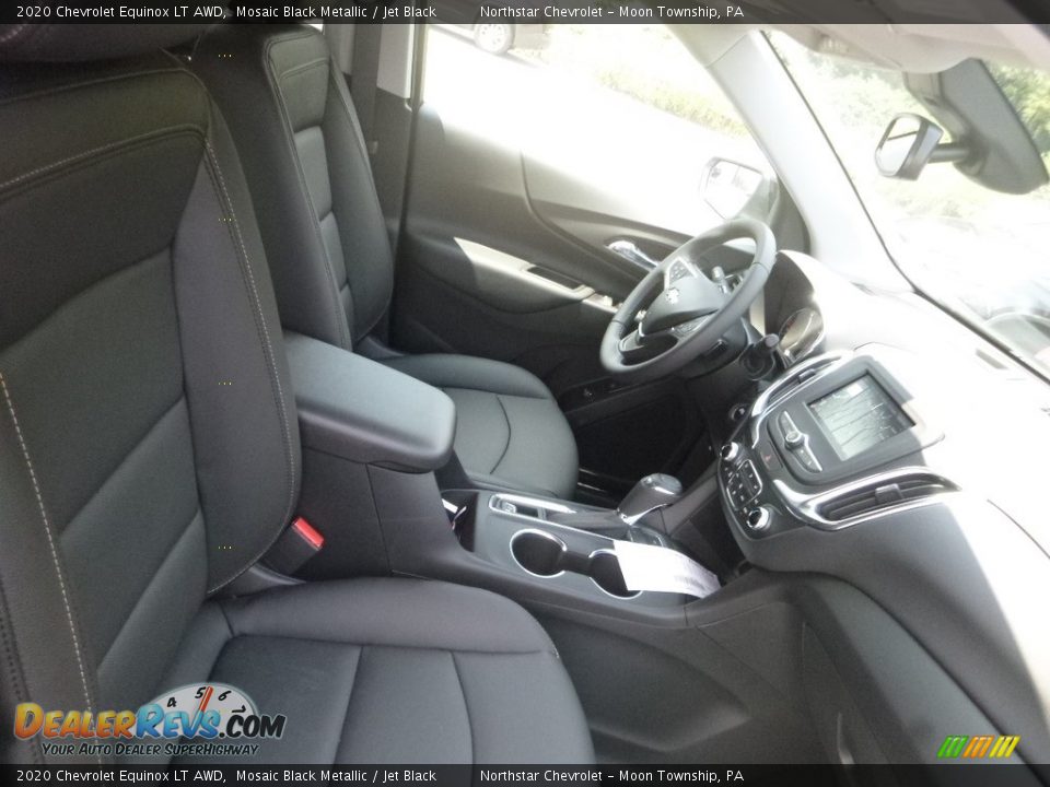 2020 Chevrolet Equinox LT AWD Mosaic Black Metallic / Jet Black Photo #9