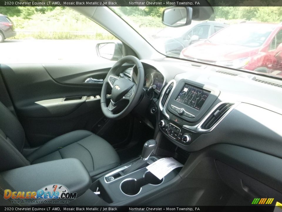 2020 Chevrolet Equinox LT AWD Mosaic Black Metallic / Jet Black Photo #10